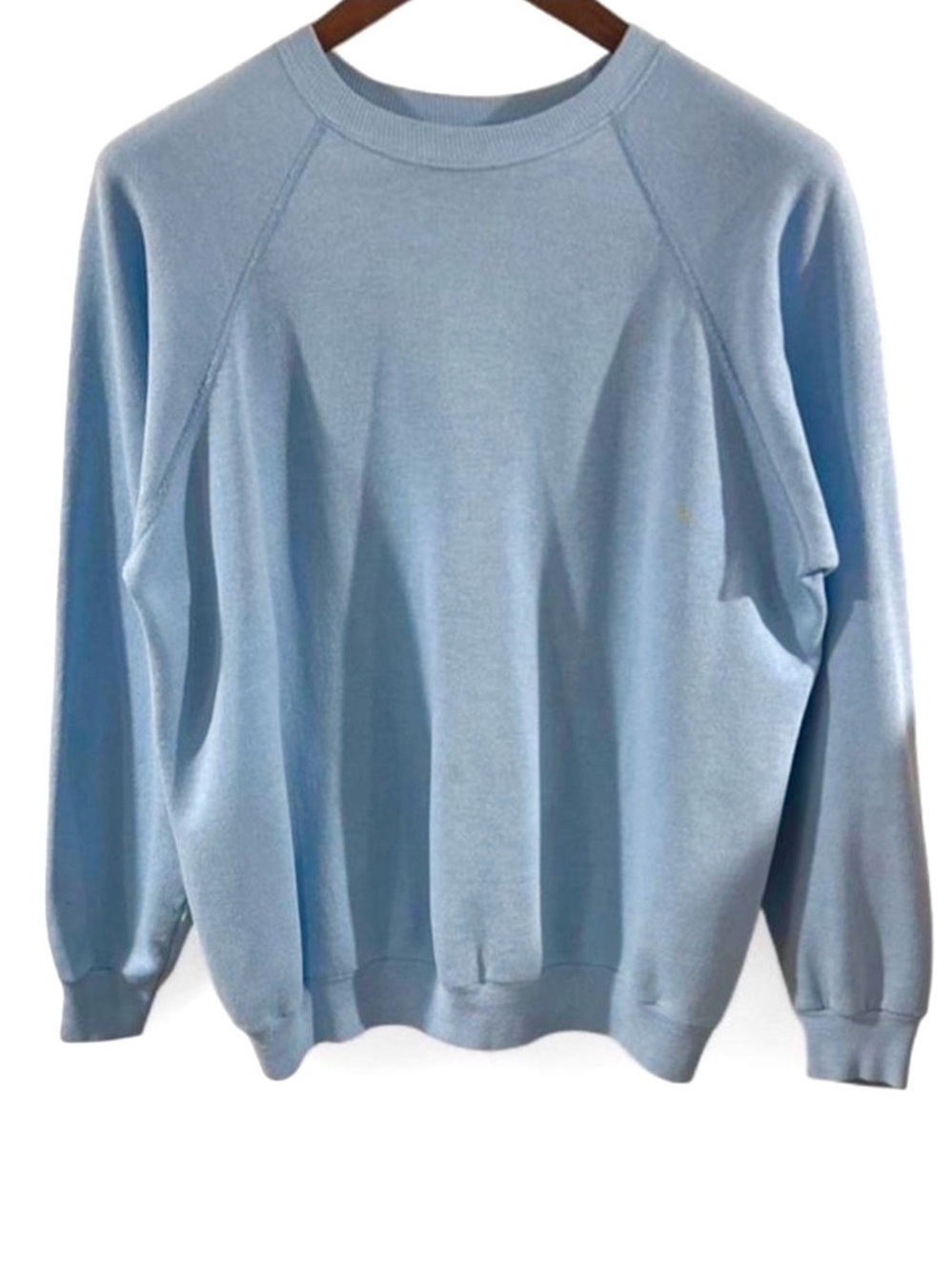 VTG Hanes Light Blue Crewneck Sweatshirt Size Men’s Large